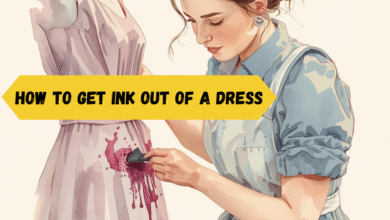 How to Get Ink Out of a Dress