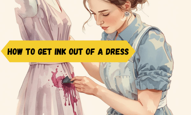 How to Get Ink Out of a Dress
