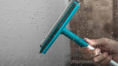 how to clean shower glass