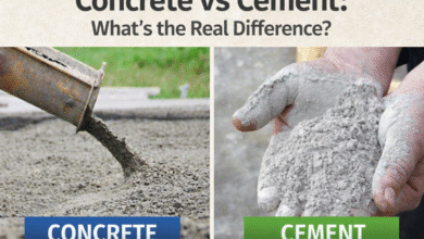 Concrete vs Cement: Key Differences Between Materials