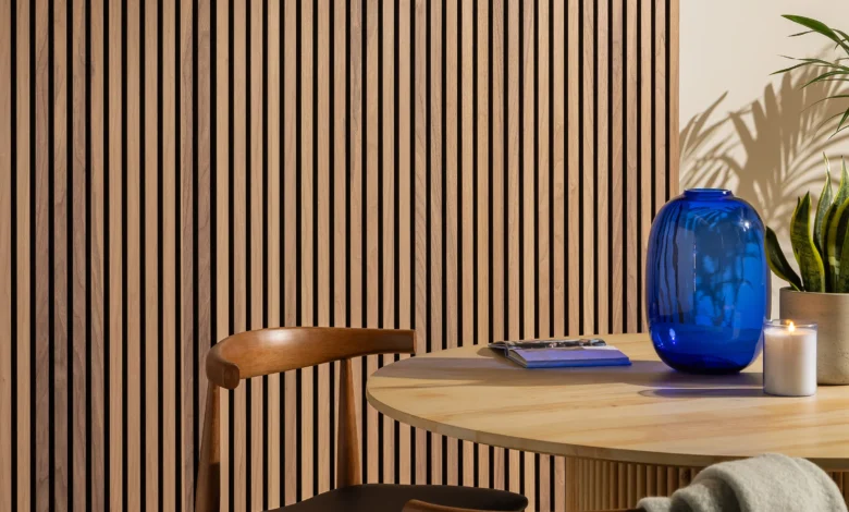 Acoustic wood panels