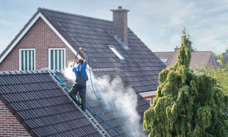Roof Cleaning Pressure Wash