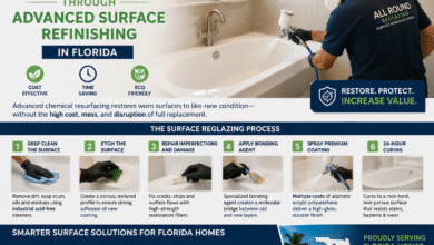 Professional technician applying advanced spray reglazing coating on a bathroom tub to restore surface finish