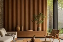 Wood Paneling and Sustainable Timber transforming modern home interiors with natural wood wall panels