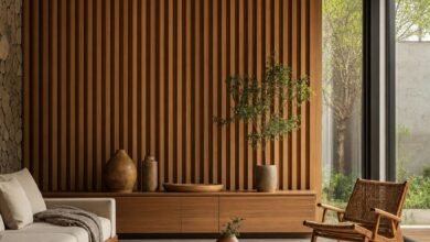 Wood Paneling and Sustainable Timber transforming modern home interiors with natural wood wall panels